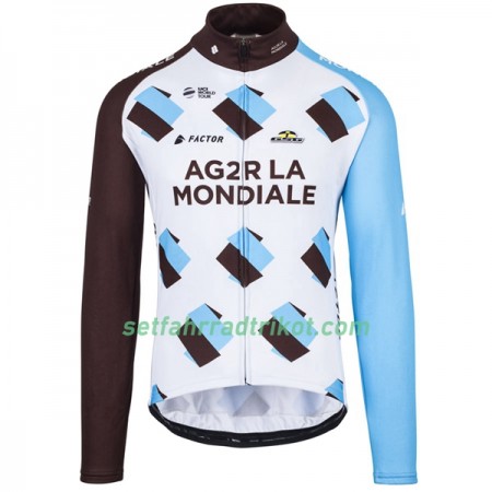 Radtrikot 2017 AG2R La Mondiale Langarm N001